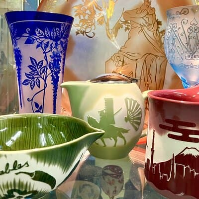 Handmade Japanese Glass Art Sandblasting Workshop in Tokyo 3
