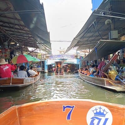 Damnoen Saduak and Maeklong Railway Market Tour with Private Car