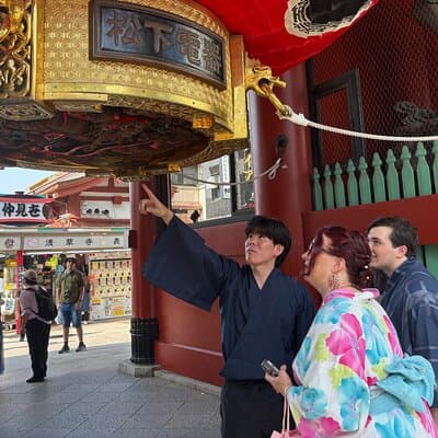 Asakusa Tour & Authentic Japanese Culture Experience in Tokyo