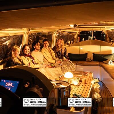 Amsterdam: Light Festival Boat with optional drinks 3