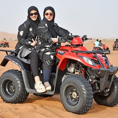 Morning Quad Bike Safari in Dubai's Red Dunes