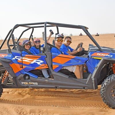 Dubai Evening Buggy Dunes Safari with Sandboarding and Camel Ride 2