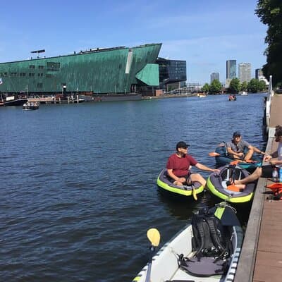 Guided Canoe Tour Amsterdam East