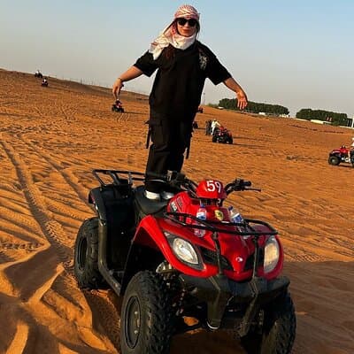 Premium Dune Bashing Safari Red Sand Sunset Photography 3
