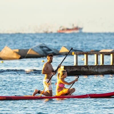 Paddlesurf in Barcelona 4