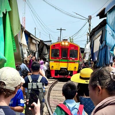 Bangkok: Private Floating Market and Train Market 2