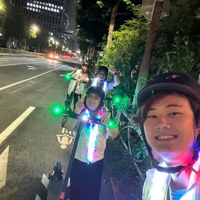 Tokyo: E-scooter Experience & Tokyo Tower Tour -Ticket included- 3