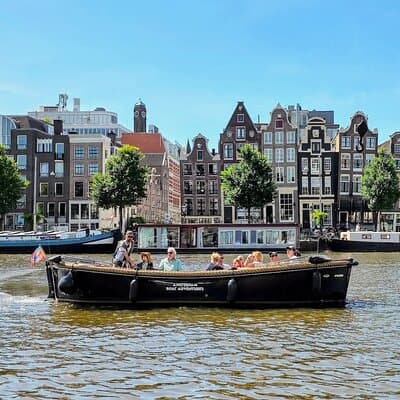 Amsterdam Canal Tour by Open Boat – 90 min Small Group Experience 4