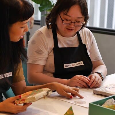Kimono Art Workshop in Tokyo 5