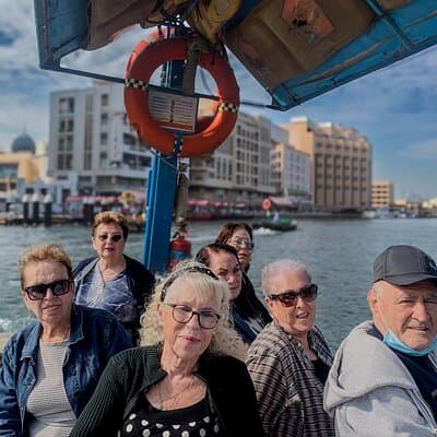 Dubai City Tour Palm Jumeirah Blue Mosque and Souks