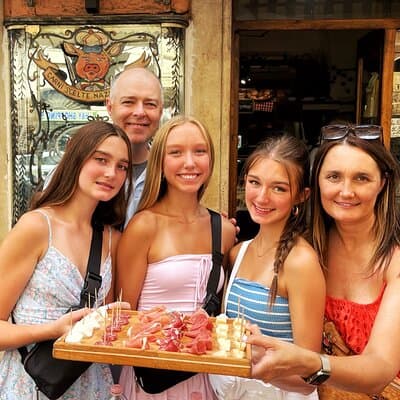 Rome for Foodies: Private Golf Cart Tasting Experience