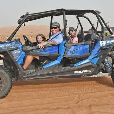 Dubai Morning Dunes Buggy Safari with Sandboarding & Camel Ride 4