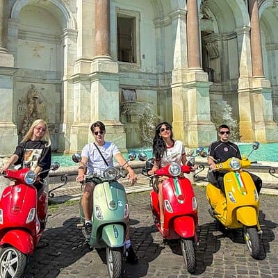 Roma Vespa Tour Adventure