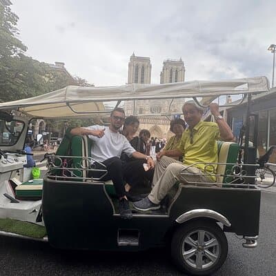 4 Hour Grand Paris Tour by Electric Tuk Tuk See Almost Everything 2