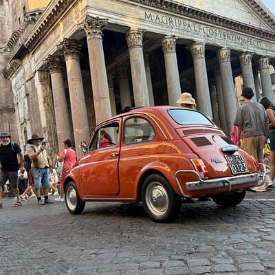 La Dolce Vita Fiat 500 Tour in Rome 4