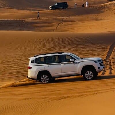 Morning Desert Safari, Dune Bashing, Camel Ride and Sandboarding 5