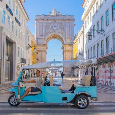 Lisbon All Viewpoints 3 Hour Tuk-Tuk Tour with True Local Guide