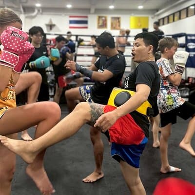 Bangkok Muay Thai Workout Class Fun Beginner Friendly Training