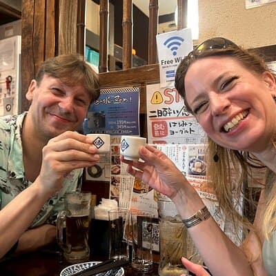 Sake Pairing Workshop with Japanese Food in Shinjuku 2