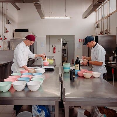 Italian Dessert Class: Panna cotta, Tart & Affogato Gelato Making 5