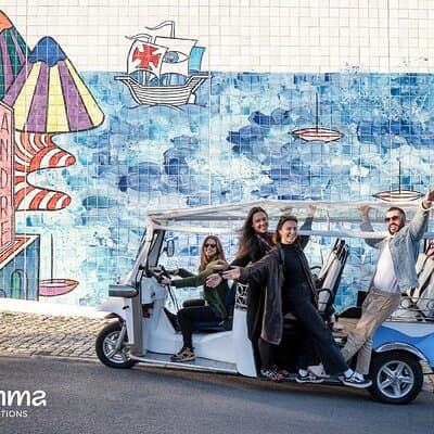 Lisbon: Private Tuk-tuk Me Around