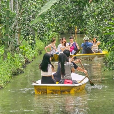 Private Floating Market, Train Market and After Rain Cafe Tour