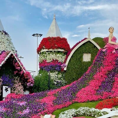 Dubai Miracle Garden Entry Tickets with Optional Hotel Transfers 4