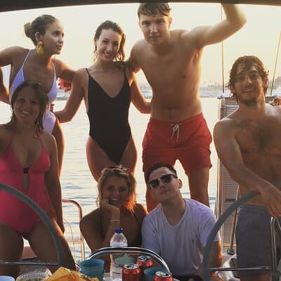 Big sailboat until 12 passengers + crew from Barcelona with Cava 4