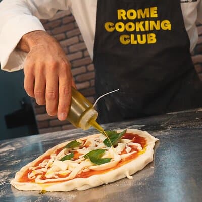 Rome Pizza Making Class with Aperol Spritz