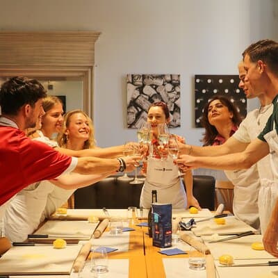 Private Pasta & Tiramisu Cooking Class with Unlimited Wine 4