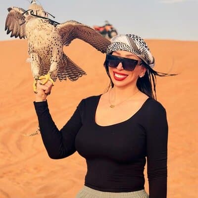Dubai Desert Escape: Red Dunes Safari, Falcon, Camel & BBQ Dinner 3
