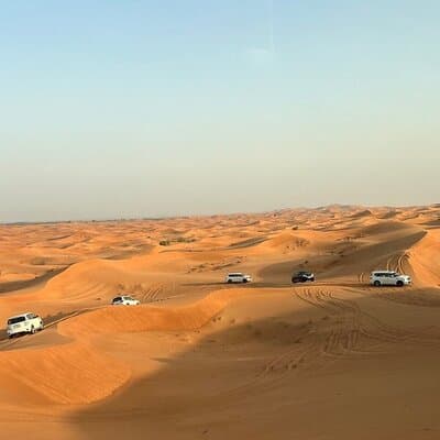 Dubai Red Dune Desert Safari with Camel Ride, Dune Bashing & BBQ 3