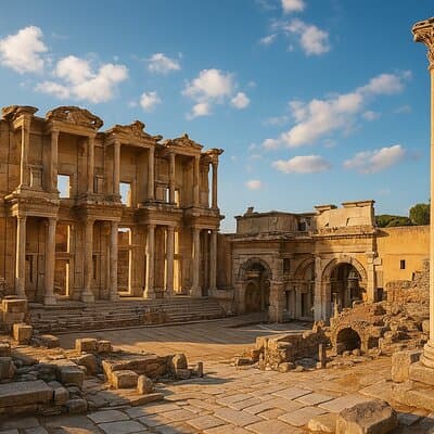 Ephesus and Pamukkale Full-Day Private Tour from Istanbul by Plane