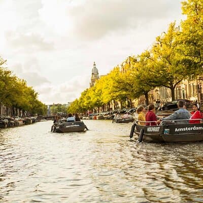 Amsterdam Canal Boat Rental - Sail Yourself without a License 3