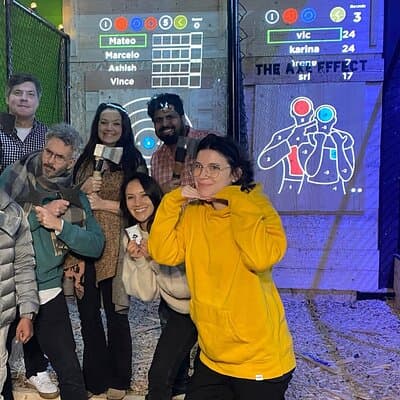 Amsterdam Axe Throwing Experience 2