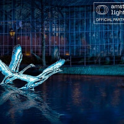 Amsterdam Light Festival Winter Walk with Stroopwafel Workshop 2