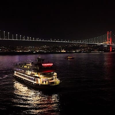 Bosphorus Turkish Night Show and Dinner Cruise with Private Table