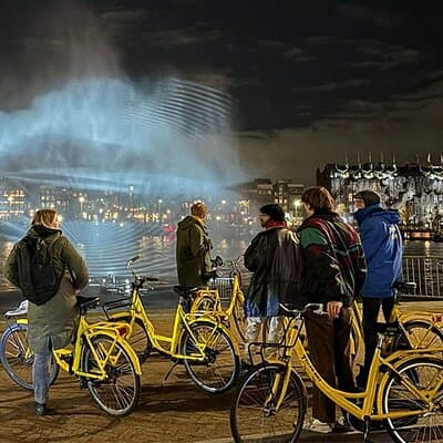Amsterdam Light Festival Guided Bike Tour with Private Option 2