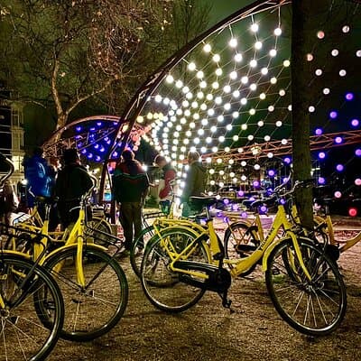 Amsterdam Light Festival Guided Bike Tour with Private Option 3
