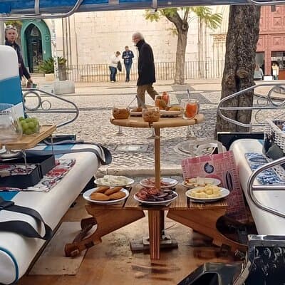 Private tapas tuk tuk tour through Lisbon