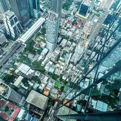 Mahanakhon SkyWalk with SkyVerse Rooftop Access