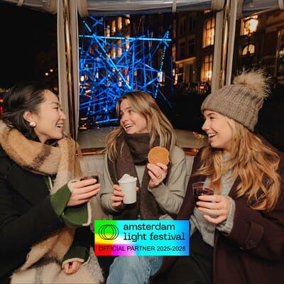 Amsterdam Light Festival: Heated Cruise with Hot Drinks & Bite 3