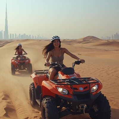 Quad Bike Tour with Private Pick up & Drop Off - Dubai