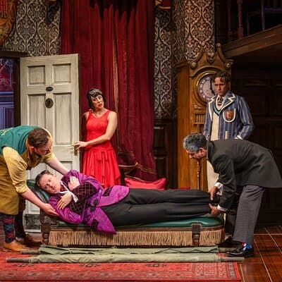 The Play That Goes Wrong in London Theatre 5