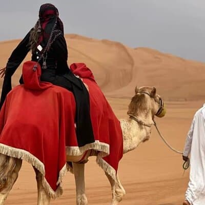 Dubai Morning Safari Tour, Camel, Falcon & Sand Boarding