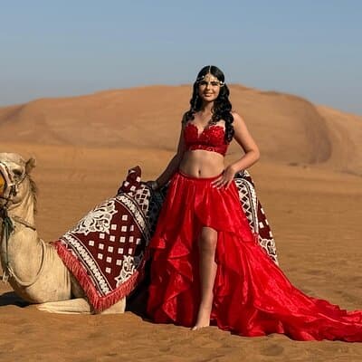 Dubai Morning Safari Tour, Camel, Falcon & Sand Boarding 4