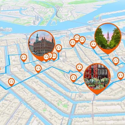 Amsterdam Audio Guided Walking Tour 3h and 21 audio reviews 2