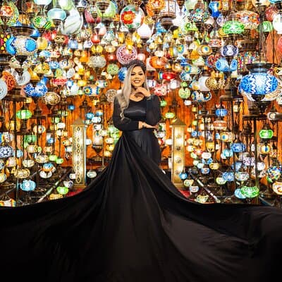 VIP Rooftop Flying Dress Photoshoot 5