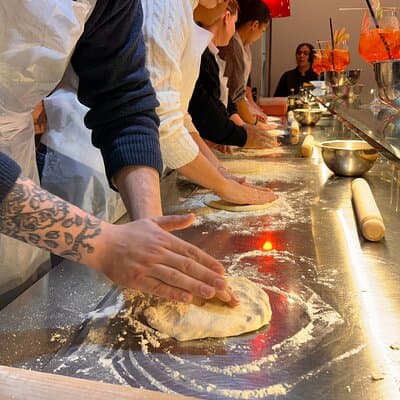 Roman Style Pizza Cooking Class & Spritz Making in Rome