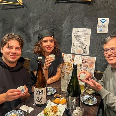 Sake Pairing Workshop with Japanese Food in Shinjuku